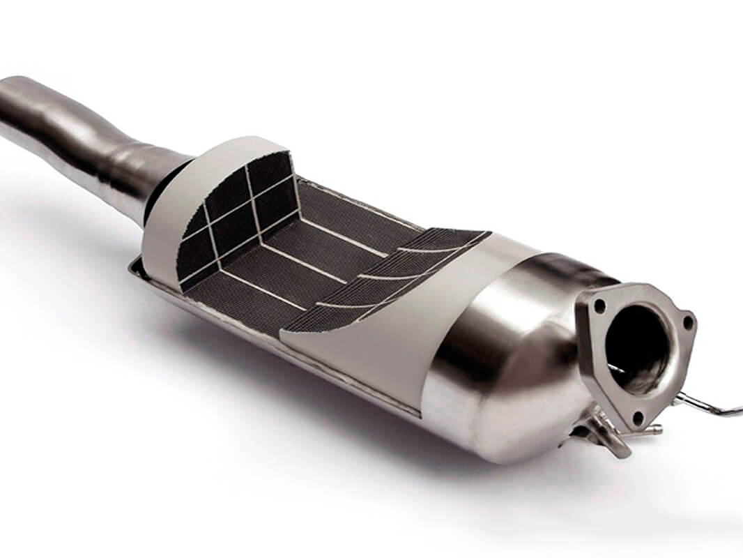 Замена сажевого фильтра