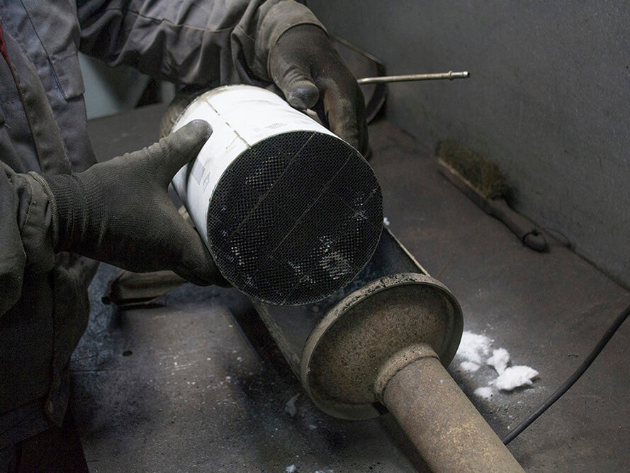 Отключение сажевого фильтра